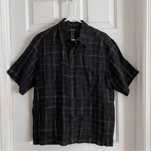 Claiborne vintage Italian viscose shirt